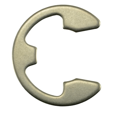 Midwest Fastener External-E E-Clip, 18-8 Stainless Steel Plain Finish, 3/4 in Shaft Dia, 6 PK 36756